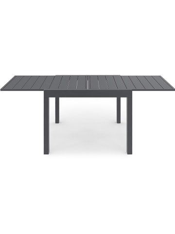 Inkazen Uittrekbare tuintafel antraciet - (B)90 x (H)73 x (D)90 cm