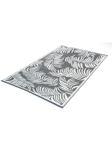 Inkazen Outdoor-Teppich in Anthrazit/ Weiß