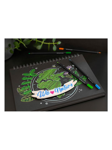 Faber-Castell 2-delige set: kleurpotloden "Black Edition" - 2x 12 stuks