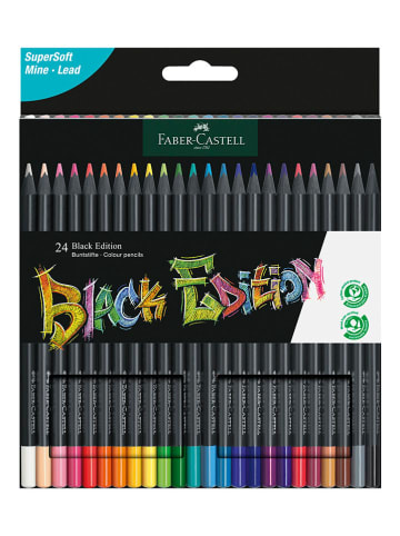 Faber-Castell Kleurpotloden "Black Edition" - 24 stuks