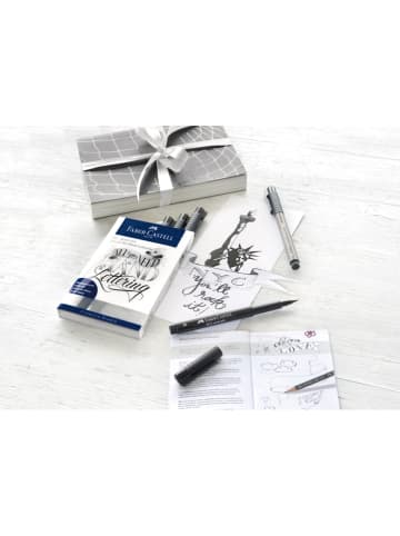 Faber-Castell Tuschestifte "Pitt Artist" mit Zubehör - 10 Teile