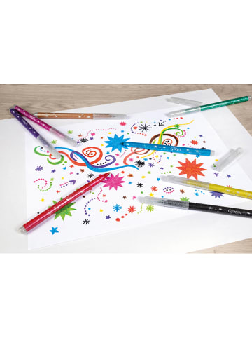 Eberhard Faber Glitterviltstiften - 8 stuks