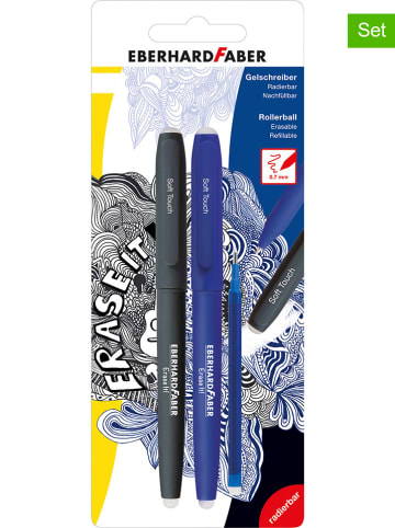 Eberhard Faber 2er-Set: Radierbare Gelschreiber - 2x 2 Stück