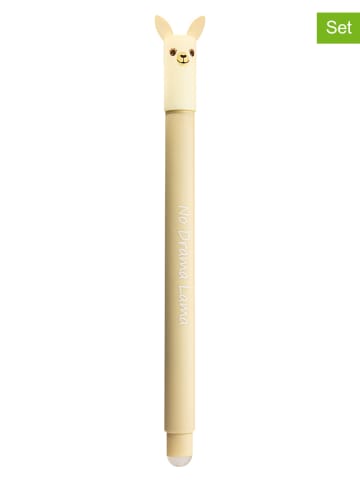 Faber-Castell 3-delige set: gelpennen "Erase it! - Lama"