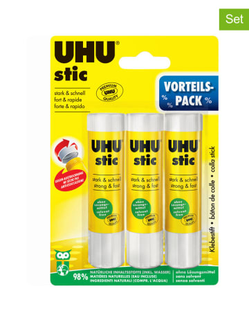 UHU 2er-Set: Klebestift "stic" - 6x 21 g