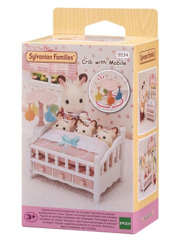 Sylvanian Families Sylvanian Families-Zubehör "Babybett mit Mobile"- ab 3 Jahren