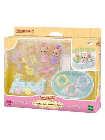 Sylvanian Families Sylvanian Families-accessoires "Melkkonijntjes Badspeelset" - vanaf 3 jaar