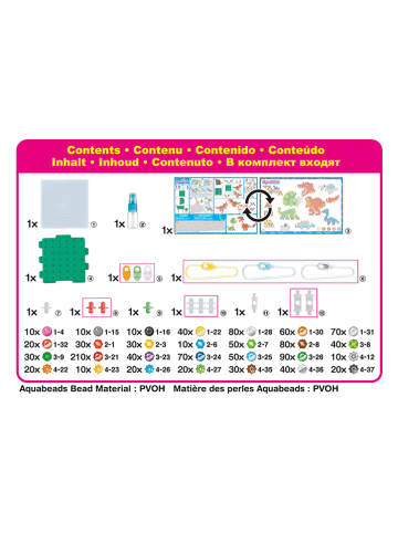 Aquabeads Zestaw koralików - 4+