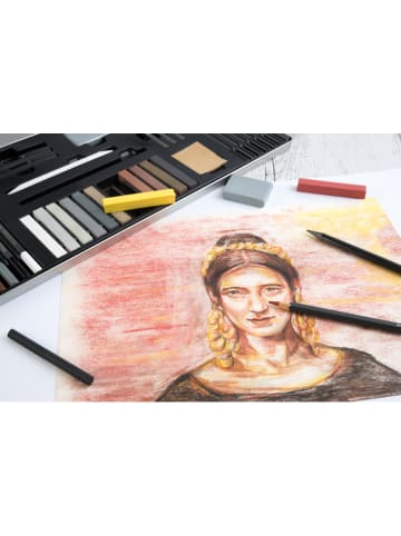 Eberhard Faber 37-delige tekenset meerkleurig