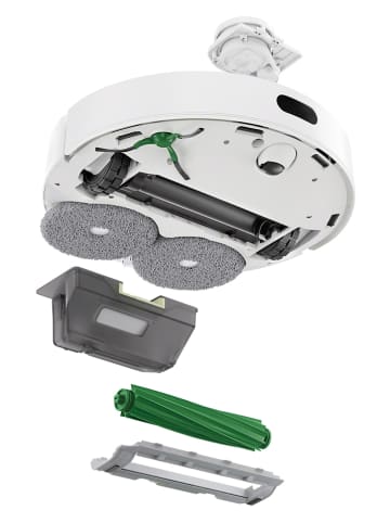iRobot Saugroboter "Roomba® Plus 405 Combo-robot autowasch" in Weiß