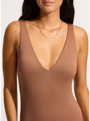 Seafolly Badpak bruin