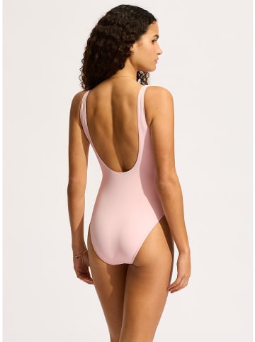 Seafolly Badeanzug in Rosa