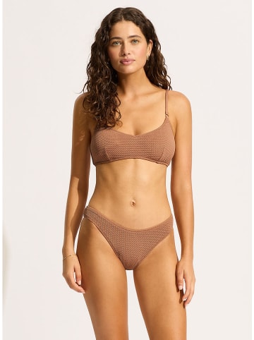 Seafolly Bikinitop lichtbruin