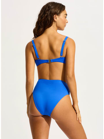 Seafolly Bikini-Oberteil in Blau
