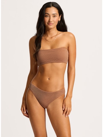 Seafolly Bikinislip lichtbruin