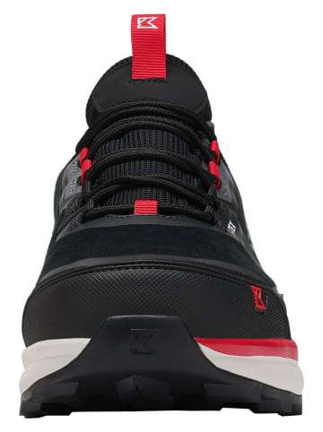 Kastinger Buty turystyczne "LH-Wildberg low KTX" w kolorze czarno-czerwonym