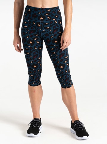 Dare 2b Legginsy sportowe "Influential" w kolorze granatowym