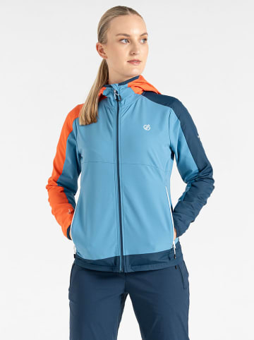 Dare 2b Kurtka softshellowa "Avidly II" w kolorze błękitno-granatowo-pomarańczowym
