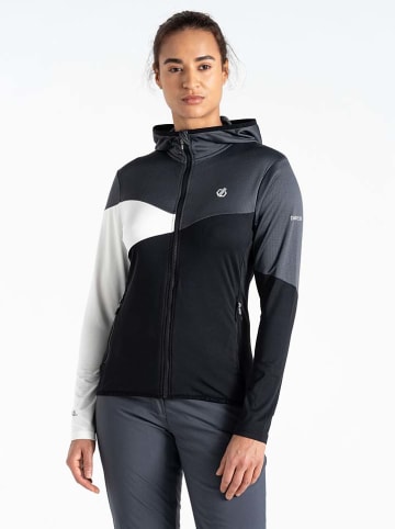 Dare 2b Funktionsjacke "Convey III Core Stretch" in Schwarz/ Anthrazit/ Weiß