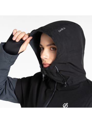 Dare 2b Ski-/ Snowboardjacke "Ice III" in Anthrazit/ Schwarz