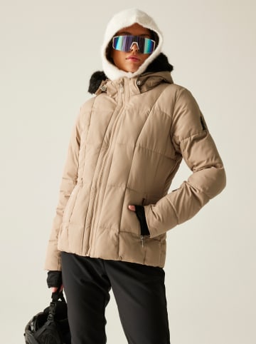 Dare 2b Kurtka narciarska "Glamorize VI" w kolorze beżowym