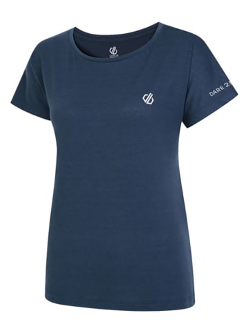 Dare 2b Trainingsshirt "Persisting II Tee" in Dunkelblau