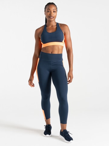 Dare 2b Sportbeha "Swift II" donkerblauw/oranje