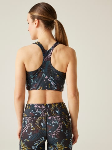 Dare 2b Biustonosz sportowy "Swift III" w kolorze granatowym ze wzorem