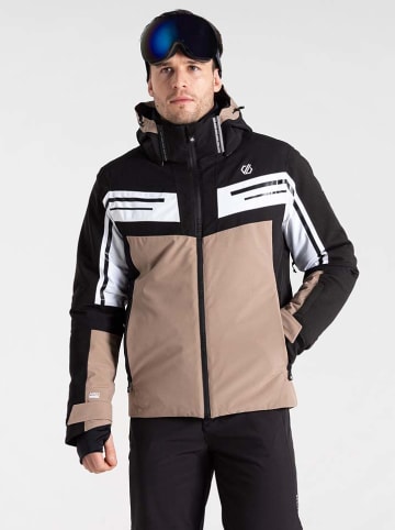 Dare 2b 3in1-Ski-/ Snowboardjacke "Triple" in Beige/ Schwarz