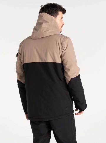 Dare 2b Kurtka narciarska "T-Bar" w kolorze beżowo-czarnym