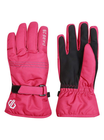 Dare 2b Rękawiczki narciarskie "Zippy" w kolorze różowym