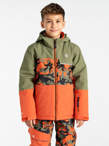 Dare 2b Ski-/ Snowboardjacke "Traverse II" in Khaki/ Rot