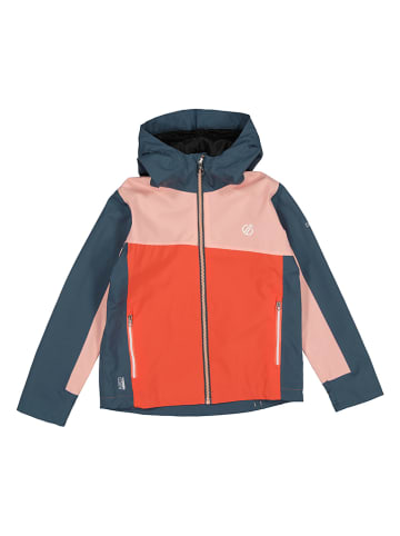 Dare 2b Functionele jas "Explore" donkerblauw/lichtroze/oranje