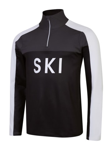Dare 2b Funktionsshirt "Ski" in Schwarz/ Weiß