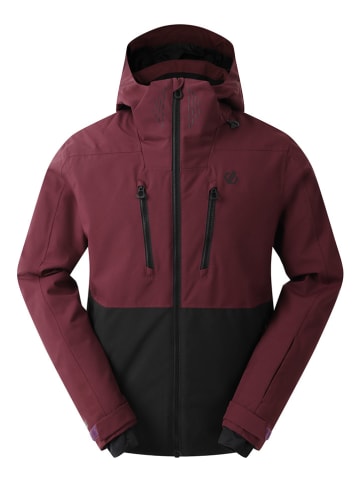 Dare 2b Kurtka narciarska "Baseplate III" w kolorze bordowo-czarnym