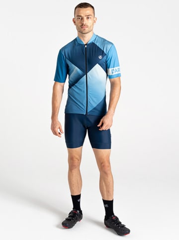 Dare 2b Fahrradtrikot "Trackstand II" in Blau/ Hellblau