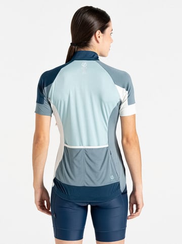 Dare 2b Fahrradtrikot "Flutter Jersey" in Hellblau/ Dunkelblau