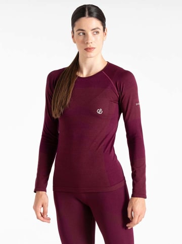 Dare 2b Podkoszulek funkcyjny "In The Zone II" w kolorze bordowym