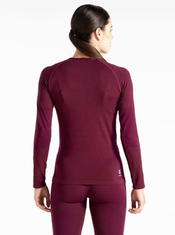 Dare 2b Podkoszulek funkcyjny "In The Zone II" w kolorze bordowym