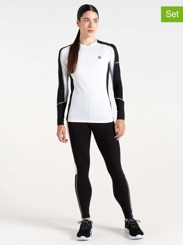 Dare 2b 2-częściowy zestaw funkcyjny "Exchange IIII" w kolorze czarno-białym