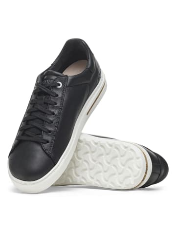 Birkenstock Leder-Sneakers in Schwarz