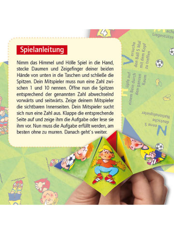 Lutz Mauder Faltspiel "Himmel & Hölle Fritz Flanke" - ab 3 Jahren