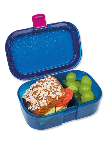 Lutz Mauder Brotdose "Hexe 2" in Blau - (L)16,5 x (B)10,5 x (H)6,5 cm