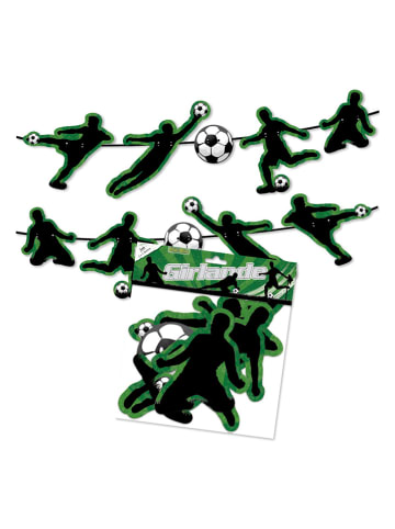 Lutz Mauder Girlande "Fußball" in Grün - (L)300 cm