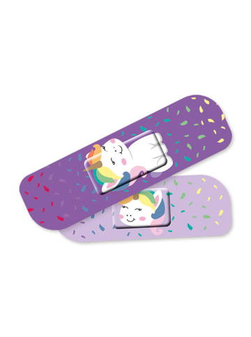 Lutz Mauder 10tlg. Set: Pflasterbriefchen "Einhorn" in Lila