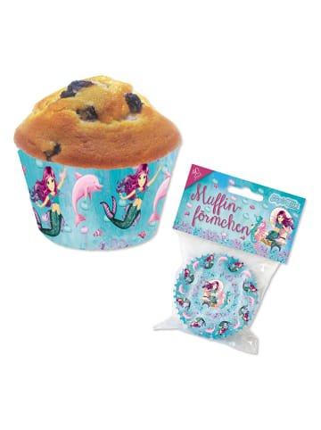 Lutz Mauder Party-Set "Meerjungfrau" in Hellblau/ Bunt