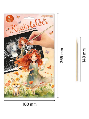 Lutz Mauder Kratzbilder im Display "Elfenprinzessin" - ab 3 Jahren