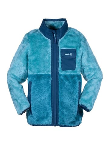 Kamik Teddy fleece vest "Shep" blauw