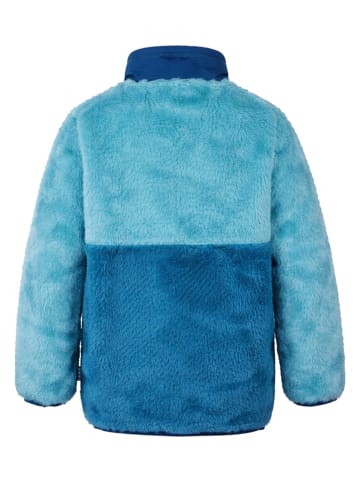 Kamik Pluszowa kurtka polarowa "Shep" w kolorze niebieskim