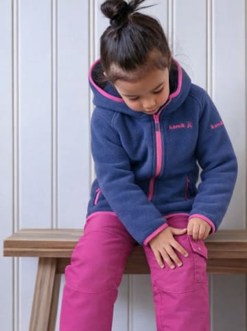 Kamik Fleece vest "Linnea" donkerblauw